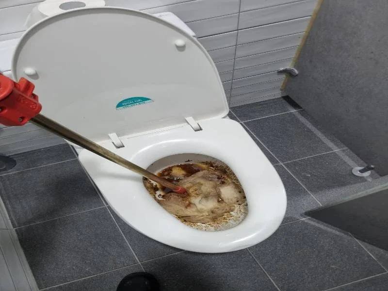 마포구 변기막힘 작업사례 4